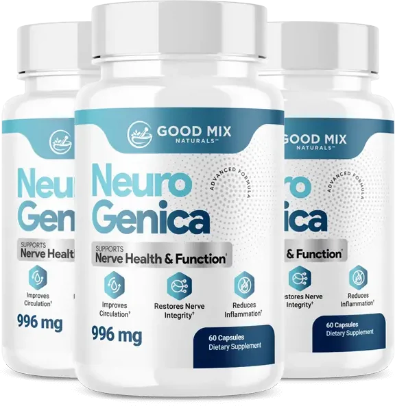 NeuroGenica 3 Bottles package