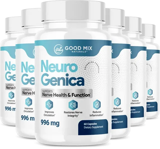 NeuroGenica 6 Bottles package