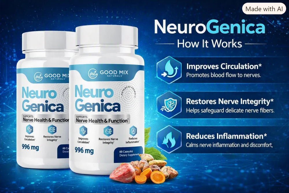 NeuroGenica nerve health support overview